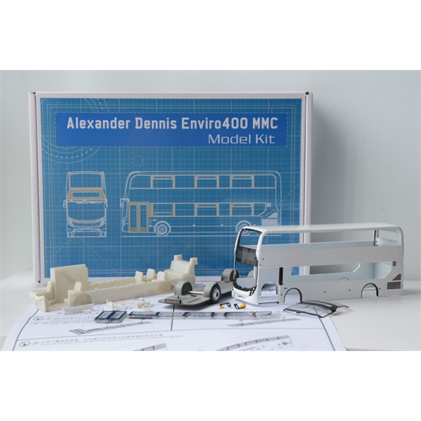 ADL Enviro400 10.5m ckd kit - Unpainted