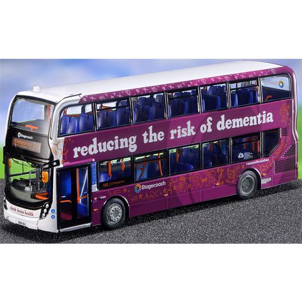 ADL Enviro 400 Sussex Brain Bus Stagecoach South (10945 SN18 KNJ) Ltd 1008pcs