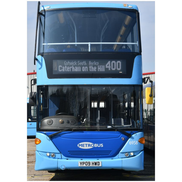 Scania OmniCity Double Decker Metrobus (6958 - YP09 HWD)