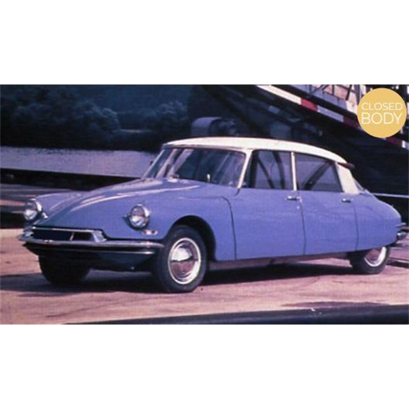 Citroen DS 19 1959 Bleu Delphinium/Blanc