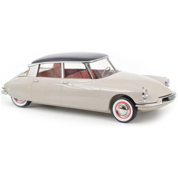 Citroen DS 19 1959 Gris Rose/Aubergine