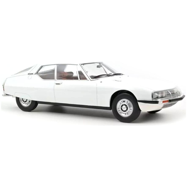 Citroen SM 1970 White Genova Presentation Version