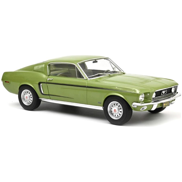Ford Mustang Fastback GT 1968 Light Green Metallic