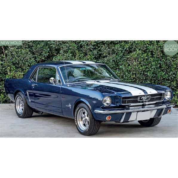 Ford Mustang Coupe Nightmist Blue Metallic 1966