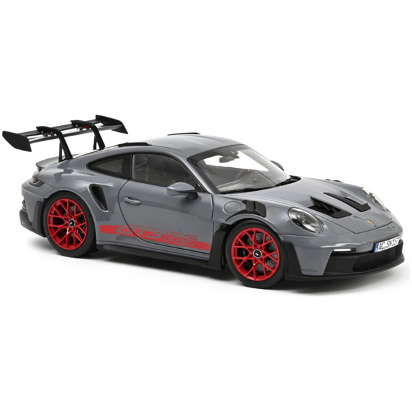 Porsche 911 GT3 RS 2022 Arctic Grey and Pyro Red