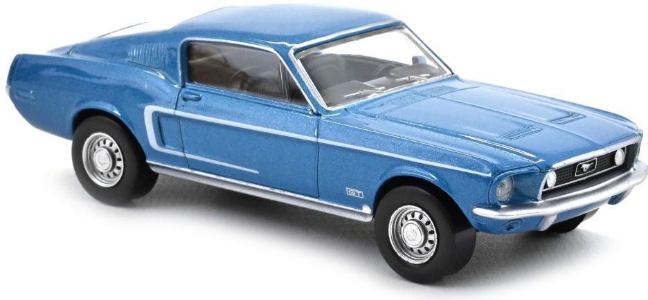 Ford Mustang Coupé 1968 Green 1/43 Norev Jet-Car 270585 Ford Mustang Coupé 1968 Green 1/43 Norev Jet-Car 270585