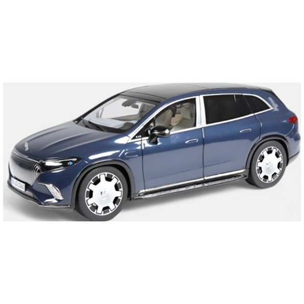 Mercedes Maybach EQS SUV Soldalith Blue