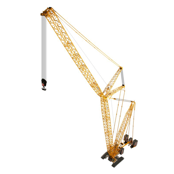 Liebherr LR 1600/2 + Derrick, Lattice Boom Crawler Crane