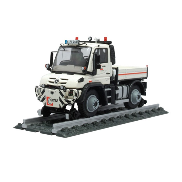 Unimog U400 Two-way c/w platform - Sersa