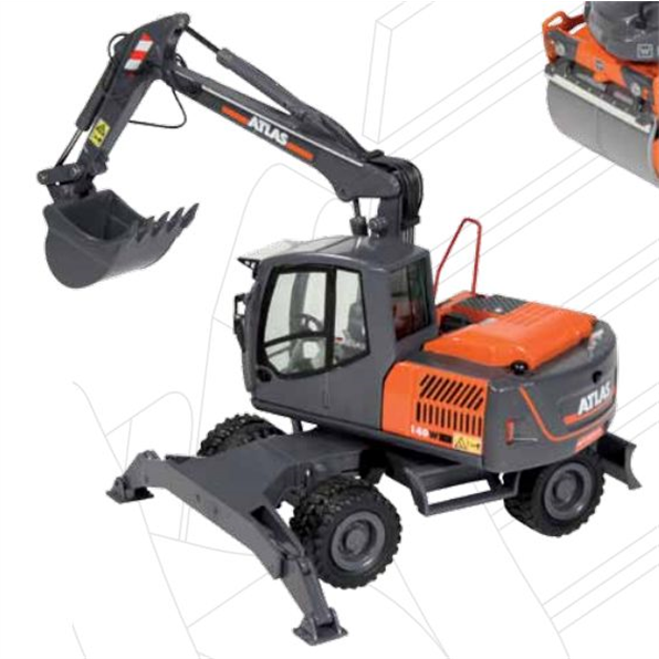 Atlas 140W Mobile Excavator