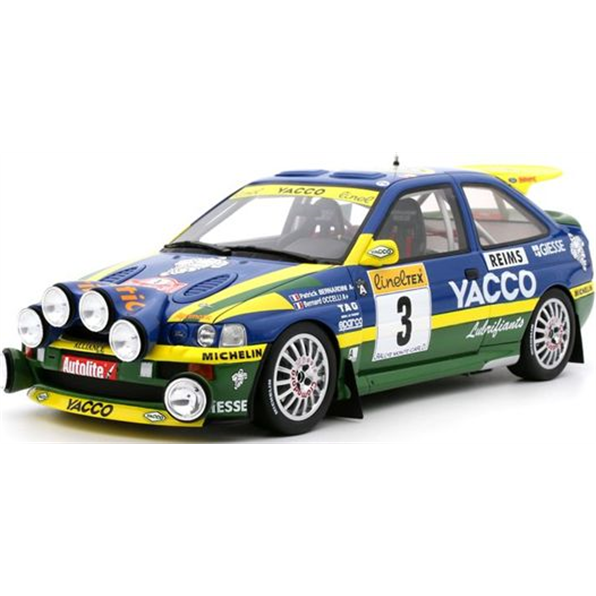 Ford Escort RS Cosworth Blue P.Bernardini Rallye Monte Carlo 1996