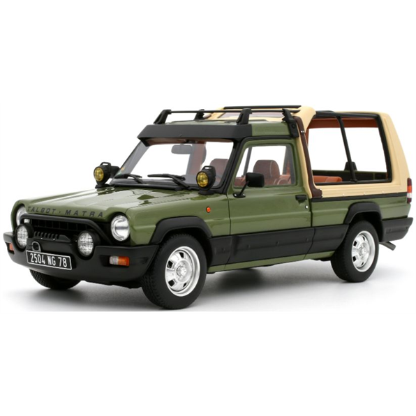 Talbot Matra Rancho Decouvrable Green 1981