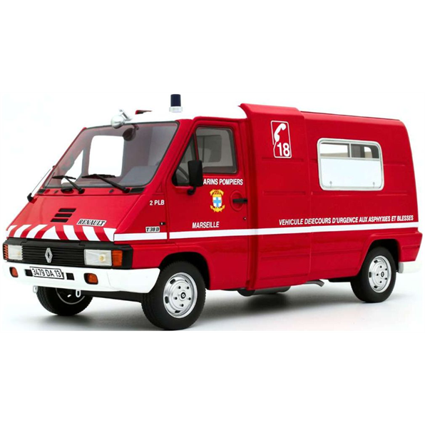 Renault Master T30 VSAB Pompiers Red 1980