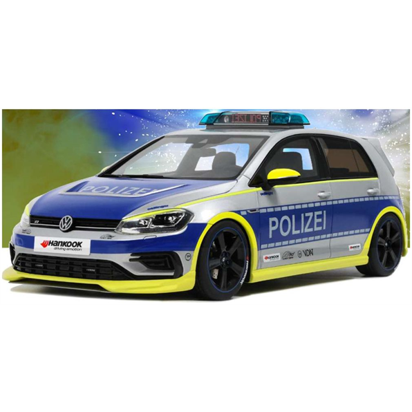 VW Golf VII R Oettinger Polizei Grey 2018