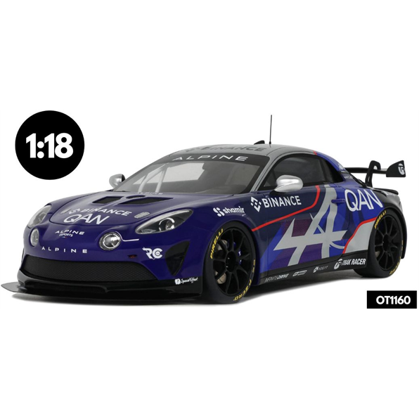 Alpine A110 GT4 EVO Blue ESports Series 2024