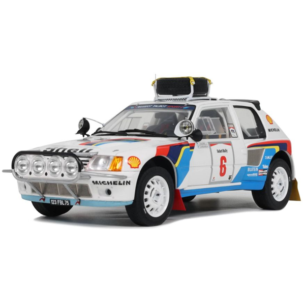 Peugeot 205 T16 #6 T. Salonen Rally Safari 1985