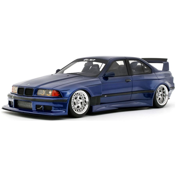 BMW E36 LTO Sedan Turbo Khyzyl Saleem Avus Blue 2023