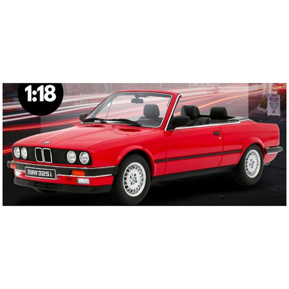 BMW 325i Convertible Bright Red 308 1986
