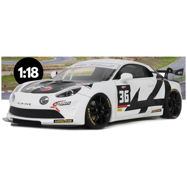 Alpine A110 GT4 + White Ultimate GT Endurance Cup 2024