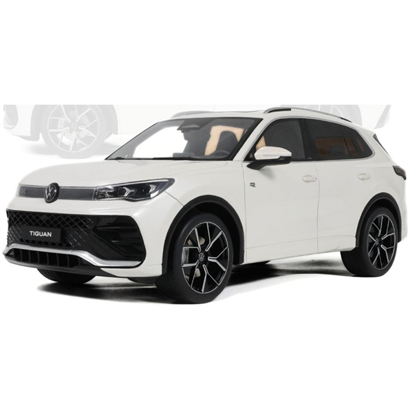 VW Tiguan E TSI R-Line Oryx White Pearl L0K1 2024