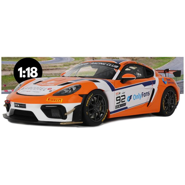 Porsche 718 Cayman GT4 RS Clubsport Orange Emil Heyerdahl/Nick Maloy GT4 European