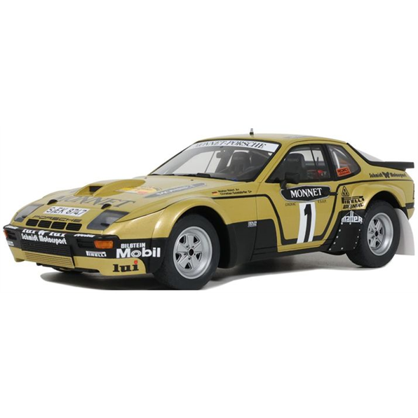 Porsche 924 Carrera GT GR.4 Gold W.Rohl ADAC Rallye Hessen 1981