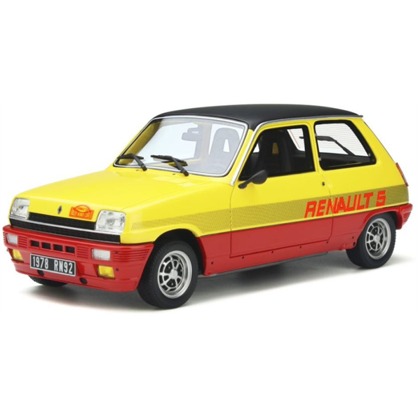 Renault 5 TS Monte Carlo Yellow/Red