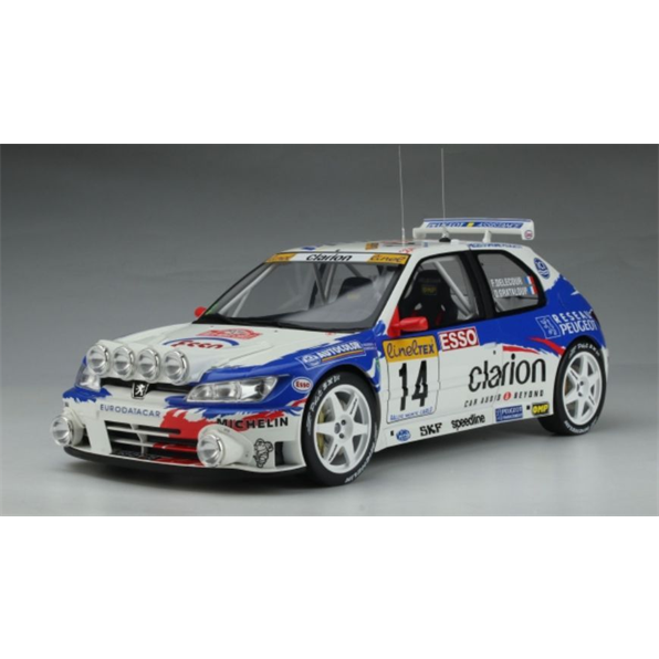Peugeot 306 Maxi Rallye Monte Carlo 1998 #14 Delecour