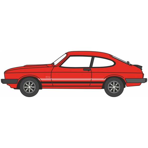 Ford Capri Mk3 Sebring Red