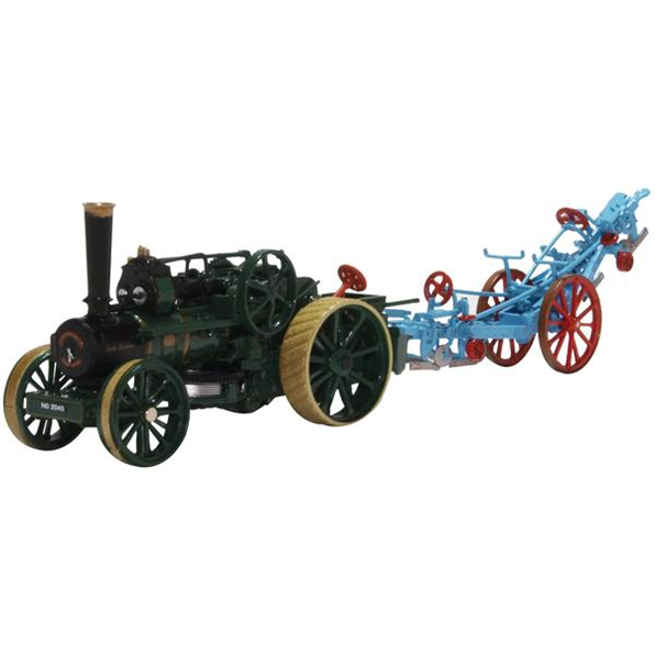 Fowler BB1 Ploughing Engine 15334 Lady Caroline and Plough