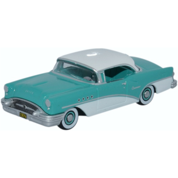 Buick Century 1955 - Turquoise/Polo White