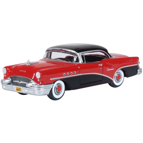 Buick Century Carlsbad Black/Cherokee Red 1955