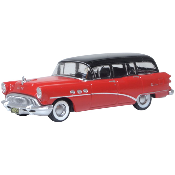 Buick Century Estate Wagon Matador 1954 Red/Carlsbad Black