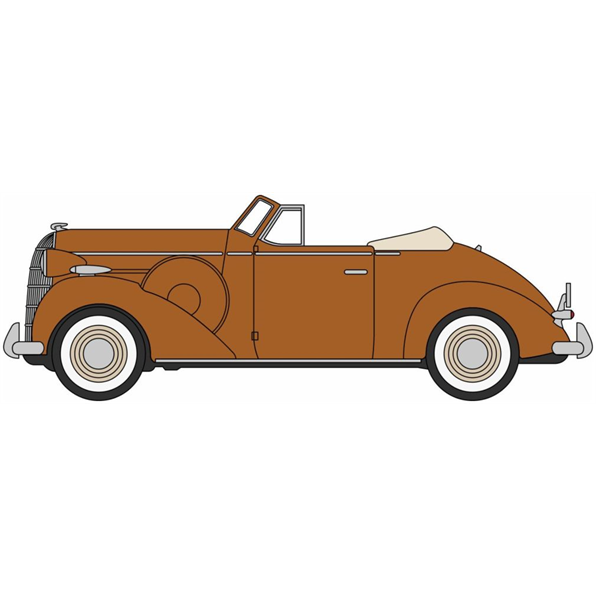 Buick Special Convertible Coupe Bengal Brown Metallic 1936