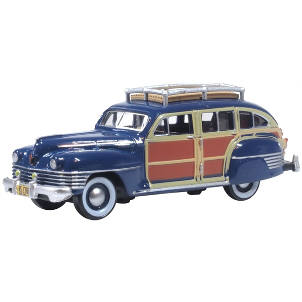 Chrysler T + C Woody Wagon 1942 South Sea Blue