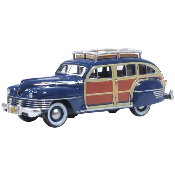 Chrysler T + C Woody Wagon 1942 South Sea Blue