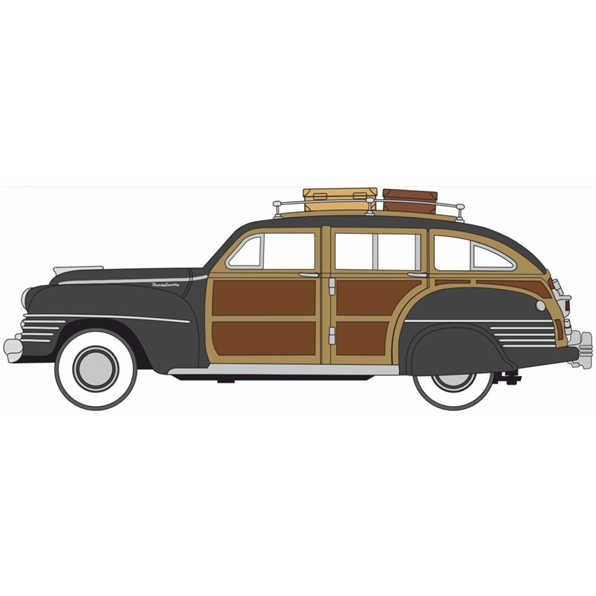 Chrysler T and C Woody Wagon Black 1942