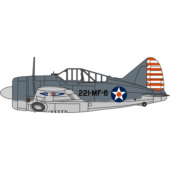Brewster Buffalo VMF-221 US Marine Corps MCAS Ewa Hawaii