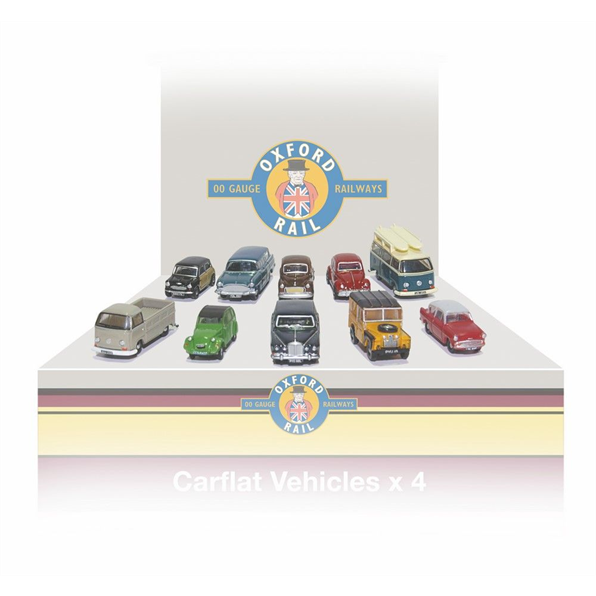 Carflat Pack 1970s Cars - Set of 4