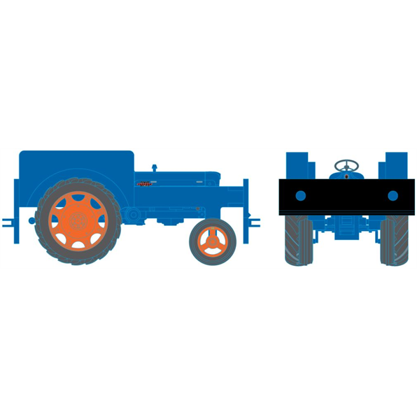 Fordson Tractor Rail Shunter (Blue)