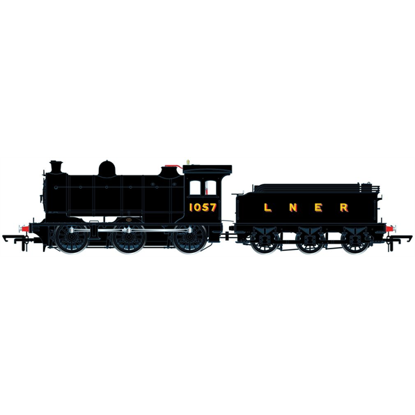 LNER (plain black) 1057 0-6-0 Class J26