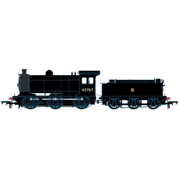 BR Early (plain black) 65767 0-6-0 Class J26