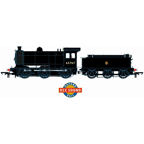 BR Early (plain black) 65767 0-6-0 Class J26 Sound Fitted