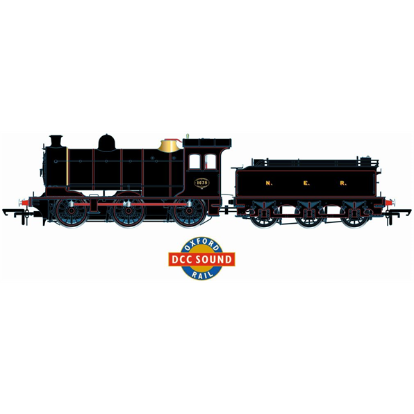 NER P2 (Lined Black) 1678 0-6-0 Class J26 Sound Fitted