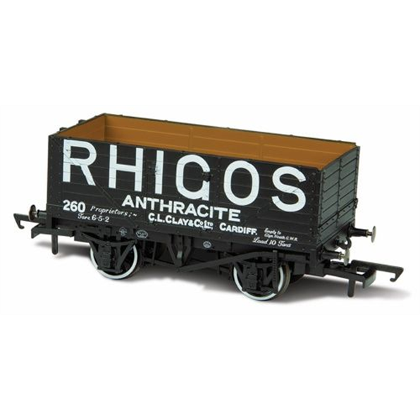 7 Plank Mineral Wagon Rhigos Anthracite Cardiff No 260
