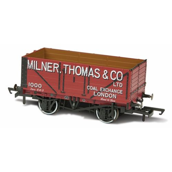 7 Plank Mineral Wagon Milner Thomas and Co London  No1000