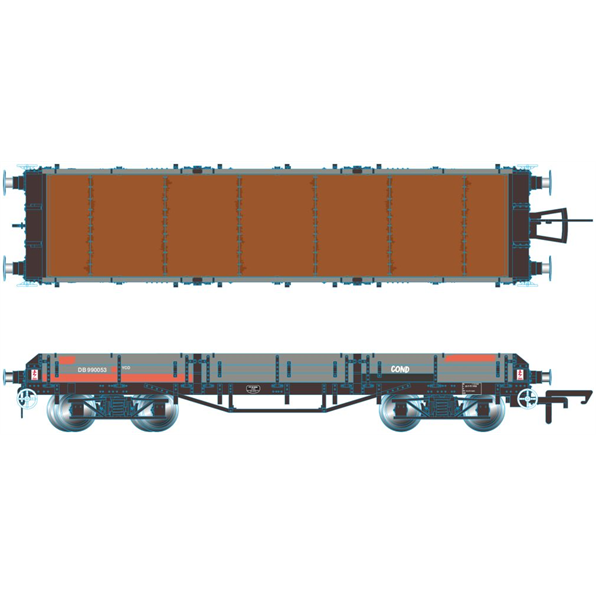 Pilchard Wagon - BR Condemned DB990053