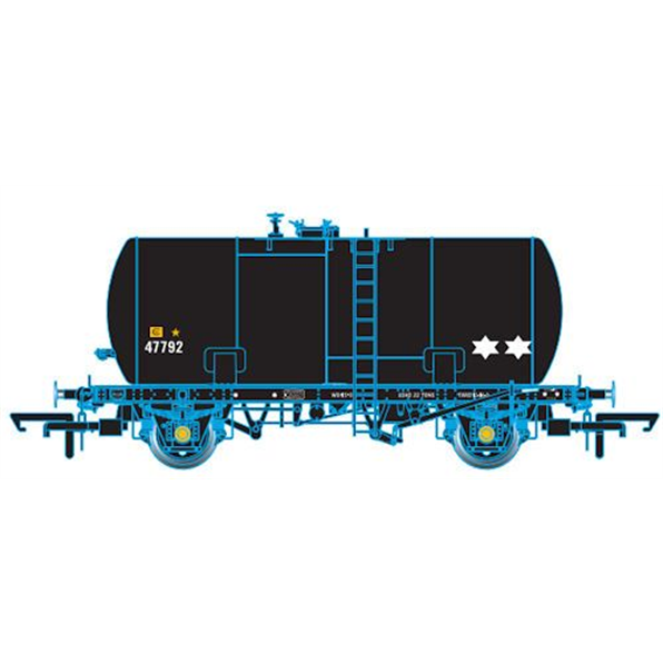 Class B Tank Esso Unbranded Black Revised Suspension 47792