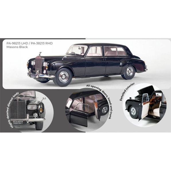 Rolls Royce Phantom V Masons Black (RHD)