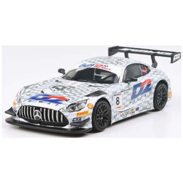 Mercedes AMG GT3 Evo 2022 Gulf 12hr Ram Racing #8 D2 Livery (LHD)